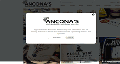 Desktop Screenshot of anconaswine.com