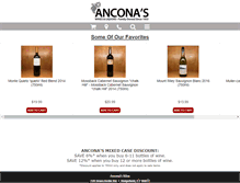 Tablet Screenshot of anconaswine.com